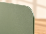 DESKFLOW bookends: AI concept image: edge detail. Styling props excluded.